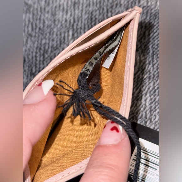 NWT Frye Blush Pink Leather Card Holder - Picture 8 of 10